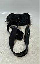 Load image into Gallery viewer, Franco Sarto Womens Black Detachable Strap Pockets Zip Top Lined Crossbody Bag
