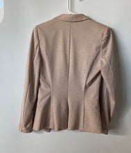 Load image into Gallery viewer, H&amp;M Womens Beige Pockets Long Sleeve One-Button Blazer Size 4
