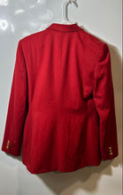 Load image into Gallery viewer, Tommy Hilfiger Womens Red Single-Breasted Three-Button Blazer Jacket Size 4
