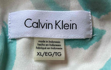 Load image into Gallery viewer, Calvin Klein Womens Multicolor Floral Sleeveless Pleated Blouse Top Size XL
