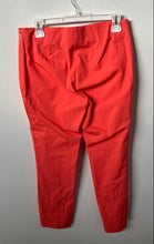 Load image into Gallery viewer, Lauren Ralph Lauren Womens Orange Flat Front Side Zip Ankle Pants Size 6
