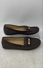 Load image into Gallery viewer, Michael Kors Womens Brown Signature Print Loafer Shoes Size 6.5M
