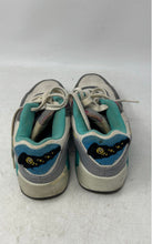Load image into Gallery viewer, Nike Kids Air Max 90 SE White Gray Blue Low Top Lace-Up Sneaker Shoes Size 5Y
