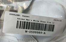 Load image into Gallery viewer, Adidas Mens Advantage F36423 White Lace-Up Low Top Sneaker Shoes Size 13
