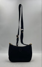 Load image into Gallery viewer, Authentic Tory Burch Womens Black Adjustable Strap Crossbody Bag Damaged
