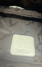 Load image into Gallery viewer, Fossil Womens Beige Pebbled Leather Studded Dual Front Pockets Zip Top Tote Bag
