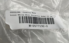 Load image into Gallery viewer, Yoton Y3 White HDMI USB AV Mini Home Theater Projector Not Tested
