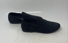 Load image into Gallery viewer, Steve Madden Mens Caviarr Black Flat Slip-On Loafer Shoes Size 2
