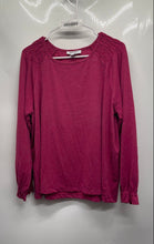 Load image into Gallery viewer, Nine West Womens Pink Sparkle Long Sleeve Crew Neck Pullover T-Shirt Size XL
