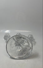 Load image into Gallery viewer, Bohemia Crystal Clear Glass Polished Finish Three-Arm Decorative Candelabra
