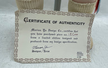 Load image into Gallery viewer, Marian Yu Designs Blonde Hair Porcelain Boy Doll In Blue Shorts W/ COA In Box
