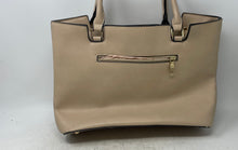 Load image into Gallery viewer, Marc New York Andrew Marc Womens Brown Floral Laser-Cut Inner Pockets Tote Bag
