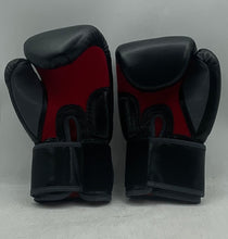 Load image into Gallery viewer, Everlast MMA Boxing Training Gloves Black Red Asics Knee Pads With Case Bag
