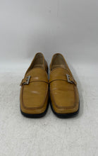 Load image into Gallery viewer, Stuart Weitzman Womens Brown Leather Square Toe Slip-On Loafer Shoes Size 7.5AA
