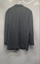 Load image into Gallery viewer, Perry Ellis Mens Gray Long Sleeve Notch Lapel Two-Button Blazer Size 48R
