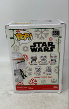 Load image into Gallery viewer, Funko Pop! Star Wars Holiday Snowman Boba Fett #558 Collectible Vinyl Bobblehead
