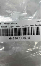 Load image into Gallery viewer, EVERSECU B2-R Wi-Fi Smart Wireless Light Bulb Security Camera No Tested
