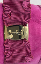 Load image into Gallery viewer, Authentic Salvatore Ferragamo Womens Purple Red Espadrille Shoes Sz 6.5M Damaged
