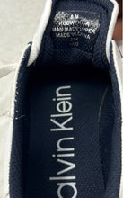 Load image into Gallery viewer, Calvin Klein Womens Gwena White Blue Round Toe Lace-Up Sneakers Shoes Size 8M
