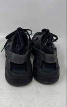 Load image into Gallery viewer, Nike Mens Air Huarache Black Leather Round Toe Lace-Up Sneaker Shoes Size 9
