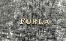 Load image into Gallery viewer, Authentic Furla Womens Alissa Black Leather Top Handle Tote Handbag

