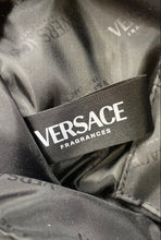 Load image into Gallery viewer, Versace Fragrances Womens Gray Adjustable Strap Front Zipper Belt Bag

