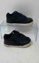 Load image into Gallery viewer, Nike Kids Capri 3 579949-014 Black Leather Hook &amp; Loop Sneaker Shoes Size 7C
