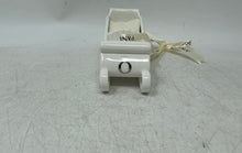 Load image into Gallery viewer, Pandora Holiday Seasonal Ceramic Ribbon Decorative Collectible Sleigh Ornament
