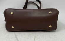 Load image into Gallery viewer, Miztique Womens Dark Brown Faux Leather Detachable Strap Turn Lock Satchel Bag
