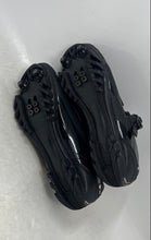 Load image into Gallery viewer, Fenlern Mens Black Hook And Loop 4 Bolt Mountain Cycling Shoes Size EUR 43
