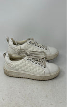 Load image into Gallery viewer, Michael Kors Womens Emmett White Monogram Embossed Lace-Up Sneaker Shoes Size 7M
