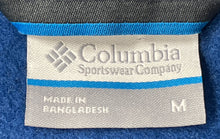 Load image into Gallery viewer, Columbia Mens Blue 1/4 Zip Fleece Pullover Sweatshirt Size Medium
