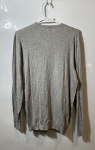 Load image into Gallery viewer, Zara Mens Gray Long Sleeve V-Neck Pullover Sweater Size Medium With Tag
