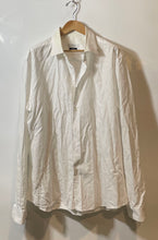 Load image into Gallery viewer, Authentic Versace Collection Mens White Cotton Long Sleeve Dress Shirt Size 44
