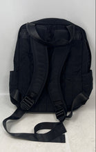 Load image into Gallery viewer, Steve Madden Womens Black Nylon Quilted Adjustable Strap Zipper Backpack
