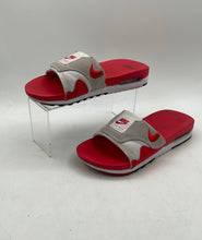 Load image into Gallery viewer, Nike Mens Air Max 1 DH0295-103 Red Open Toe Slip-On Slide Sandal Size 6

