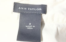 Load image into Gallery viewer, Ann Taylor Womens White Sleeveless Collared Twisted Front Blouse Top Size 8
