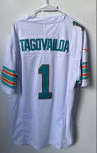 Load image into Gallery viewer, Nike Mens White Miami Dolphins Tua Tagovailoa #1 NFL Football Jersey Size XL
