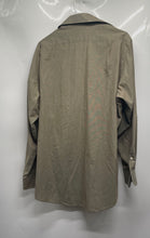 Load image into Gallery viewer, Savile Row Mens Green Collared Wrinkle Free Broadcloth Dress Shirt Sz 16.5 34/35
