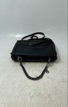 Load image into Gallery viewer, Aldo Womens Black Inner Pockets Detachable Strap Shoulder Crossbody Bag
