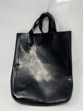 Load image into Gallery viewer, Givenchy Parfums Womens Black Top Handle Handbag Stained/Worn
