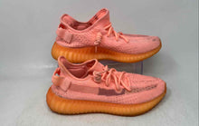 Load image into Gallery viewer, Adidas Womens Yeezy Boost 350 V2 Orange Low Top Sneakers Shoes Size 6
