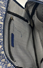Load image into Gallery viewer, Unbranded Womens Blue Gray Printed Adjustable Strap Shoulder Backpack
