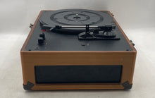 Load image into Gallery viewer, Crosley Model CR6249U-NA1 Brown Black Vinyl Portable Record Player Not Tested
