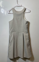 Load image into Gallery viewer, Express Womens Black And White Polka Dot Skater Mini Dress Size 6
