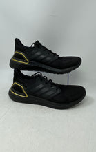 Load image into Gallery viewer, Adidas Mens Ultraboost 20 EG0754 Black Gold Lace-Up Sneaker Shoes Size 9.5
