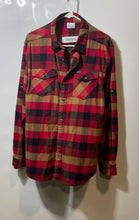 Load image into Gallery viewer, Columbia Mens Multicolor Plaid Collared Button-Up Shirt Size Large
