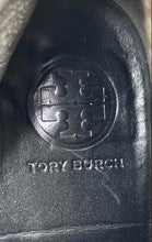 Load image into Gallery viewer, Authentic Tory Burch Womens Eloise Black Leather Riding Boots Size 7M Damaged

