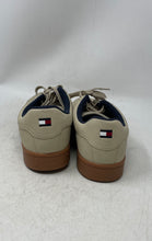 Load image into Gallery viewer, Tommy Hilfiger Mens Leren Beige Low Top Lace-Up Sneaker Shoes Size 12M
