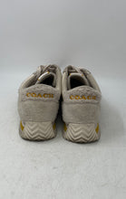 Load image into Gallery viewer, Coach Mens Runner Beige Lace-Up Low Top Sneaker Shoes Size 9.5B
